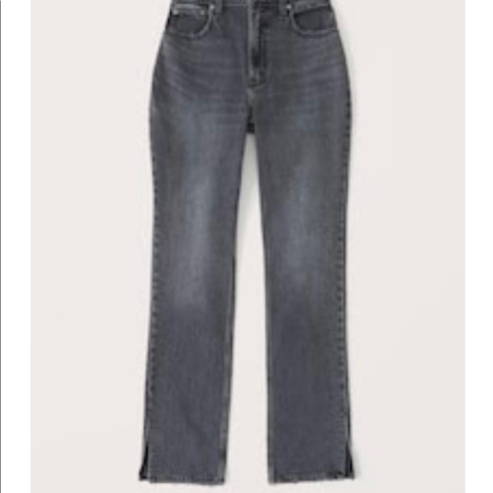 Abercrombie curve love 90s ultra high rise straight jeans